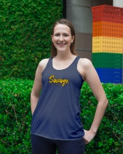 Classy Ladies Flowy Tank lifestyle-bellaflowy-tank-front-2