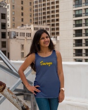 Classy Ladies Flowy Tank lifestyle-bellaflowy-tank-front-3