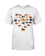 GUINEA PIG LOVE Classic T-Shirt front