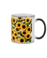 sunflowers my lucky flowers Color Changing Mug thumbnail