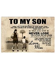 SON AND MOM BASKETBALL 17x11 Poster front