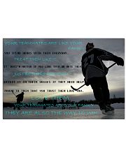HOCKEY TEAM 17x11 Poster front