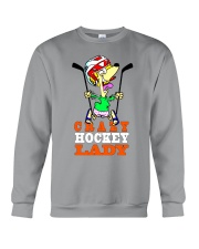 CRAZY HOCKEY LADY Crewneck Sweatshirt tile