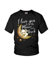 LOVE MOON AND BACK Youth T-Shirt tile