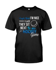 HOCKEY GAME Classic T-Shirt front