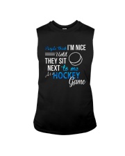 HOCKEY GAME Sleeveless Tee tile