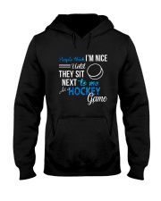 HOCKEY GAME Hooded Sweatshirt tile