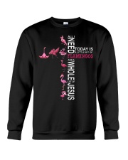 FLAMINGOS JESUS Crewneck Sweatshirt tile