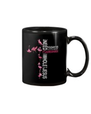 FLAMINGOS JESUS Mug tile