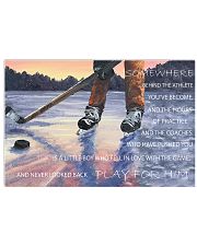 HOCKEY FOR MEN 17x11 Poster front