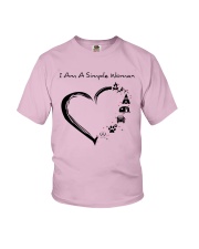 SIMPLE WOMAN HEART HA Youth T-Shirt tile
