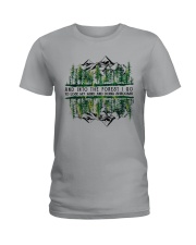 Into the forest - do shrooms ha Ladies T-Shirt tile