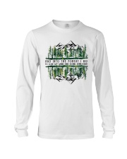 Into the forest - do shrooms ha Long Sleeve Tee tile