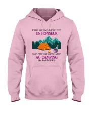 grand mere au camping ka Hooded Sweatshirt front