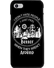 CAMPING I JUST FEEL Phone Case tile