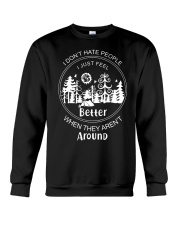 CAMPING I JUST FEEL Crewneck Sweatshirt tile