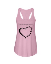 SIMPLE WOMAN HEART HA Ladies Flowy Tank tile