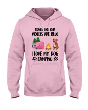 CAMPING ROSES ARE RED Hooded Sweatshirt front