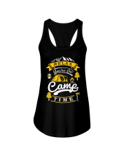 Relax You're On Camp Time Ladies Flowy Tank tile