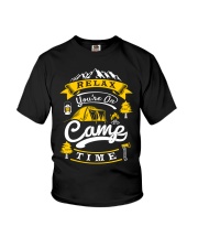 Relax You're On Camp Time Youth T-Shirt tile