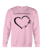 SIMPLE WOMAN HEART HA Crewneck Sweatshirt tile