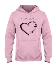 SIMPLE WOMAN HEART HA Hooded Sweatshirt front