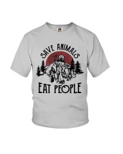 CAMPING SAVE ANIMALS Youth T-Shirt tile