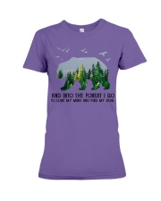 Into the forest Premium Fit Ladies Tee tile