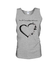 SIMPLE WOMAN HEART HA Unisex Tank tile