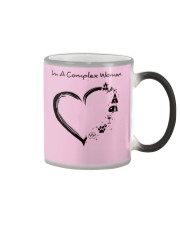 SIMPLE WOMAN HEART HA Color Changing Mug tile