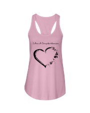 SIMPLE WOMAN HEART HA Ladies Flowy Tank tile