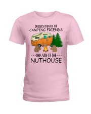 CAMPING FRIENDS Ladies T-Shirt tile