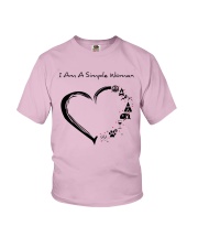SIMPLE WOMAN HEART HA Youth T-Shirt tile