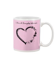 SIMPLE WOMAN HEART HA Mug tile