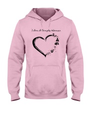 SIMPLE WOMAN HEART HA Hooded Sweatshirt front