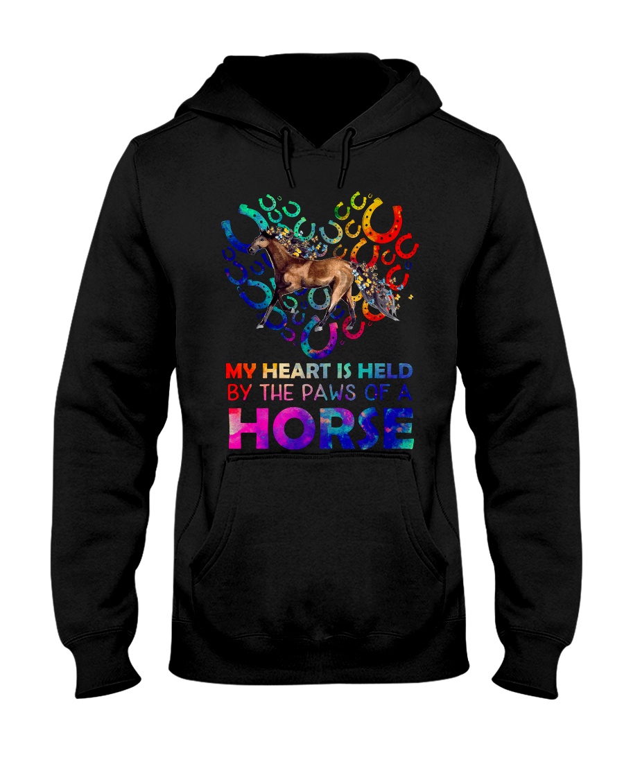By The Paws Of A Horse Shirts Hooded Sweatshirt
