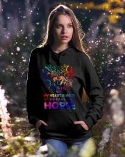 By The Paws Of A Horse Shirts Hooded Sweatshirt lifestyle-holiday-hoodie-front-5
