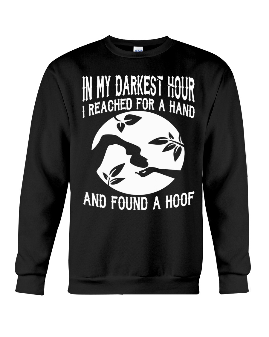 Found A Hoof Tshirts Crewneck Sweatshirt
