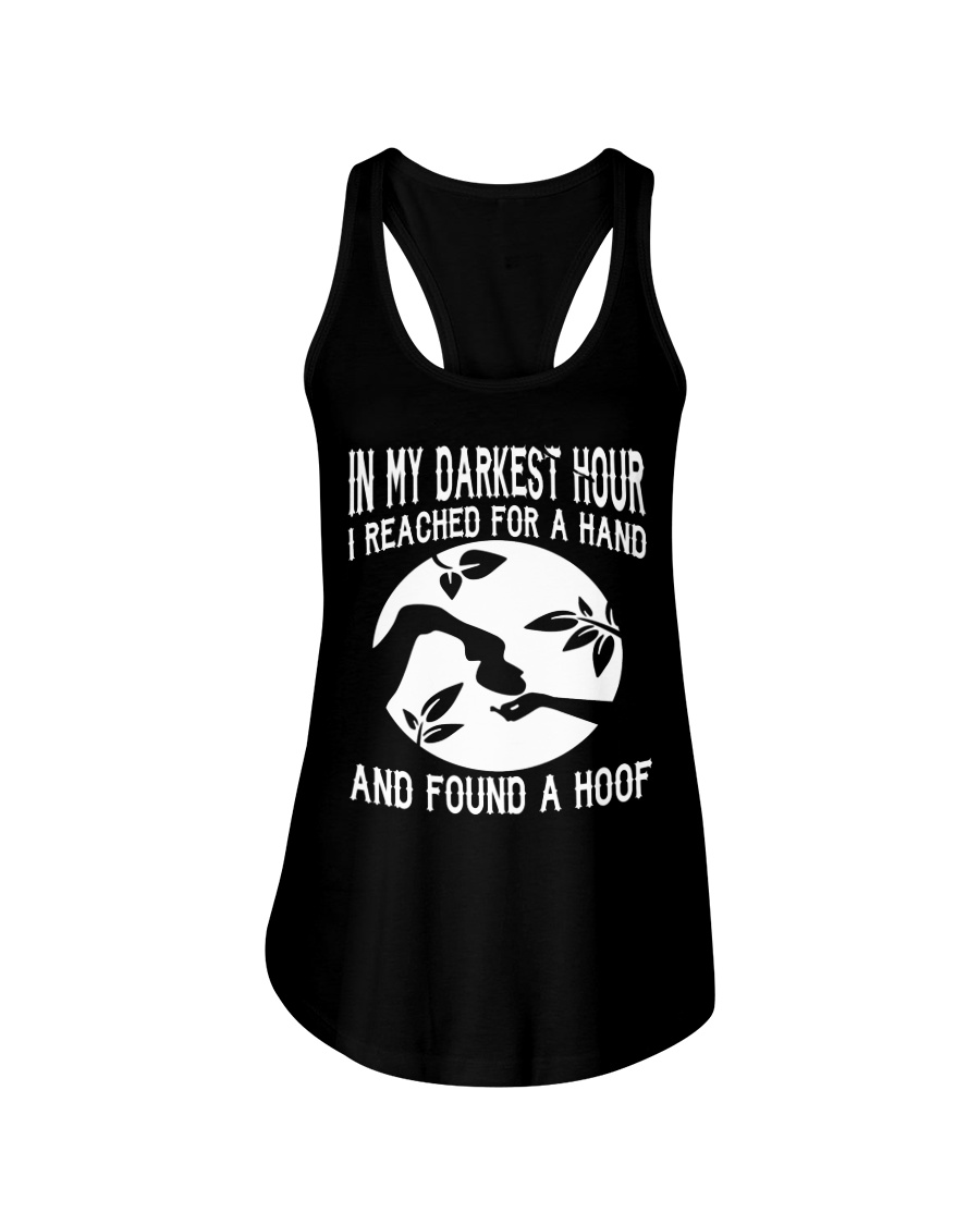 Found A Hoof Tshirts Ladies Flowy Tank