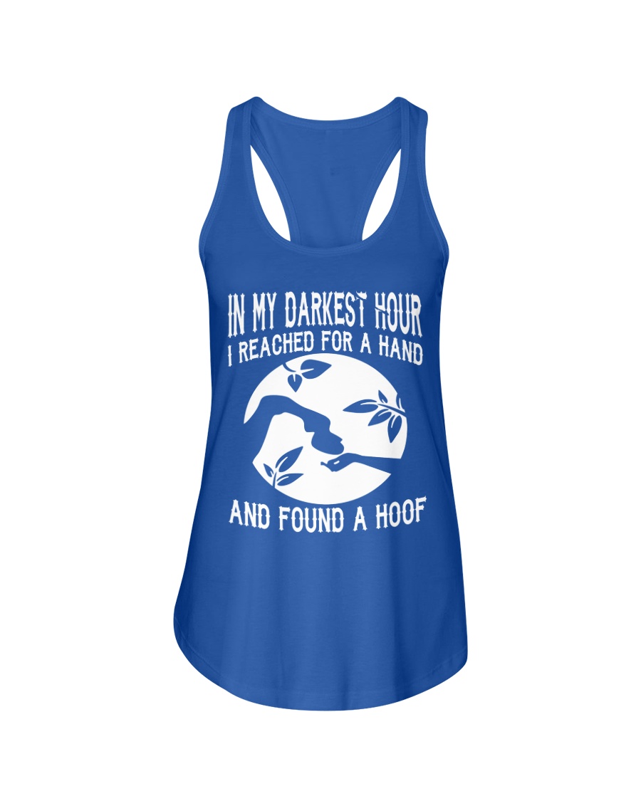 Found A Hoof Tshirts Ladies Flowy Tank
