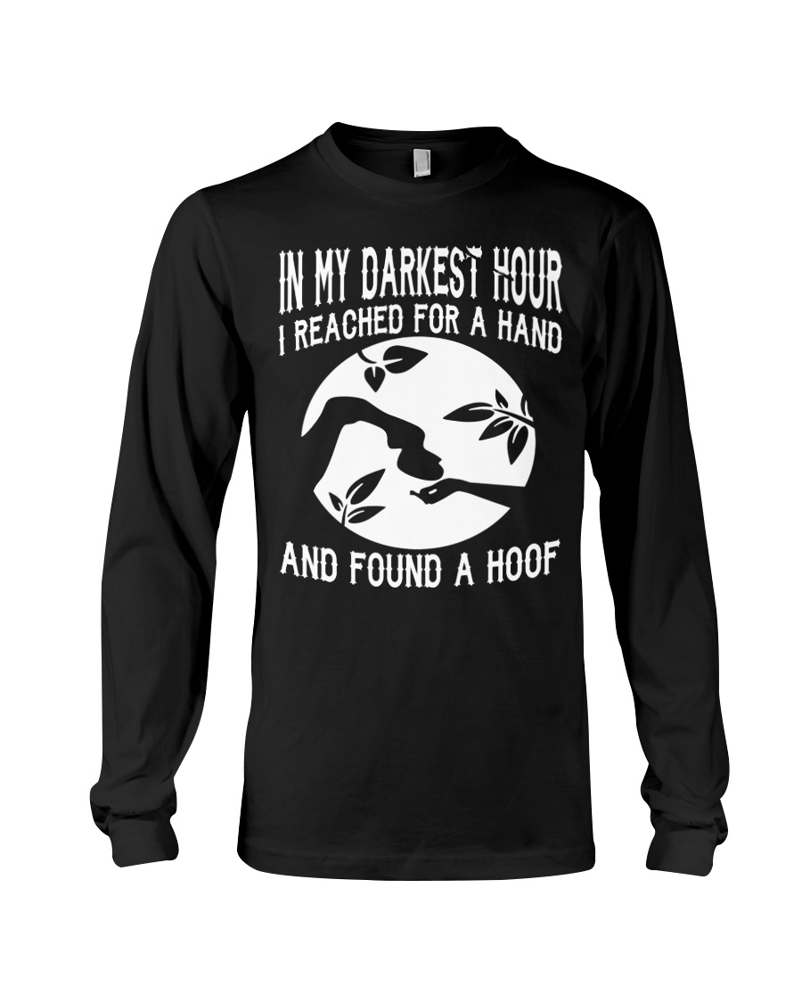 Found A Hoof Tshirts Long Sleeve Tee
