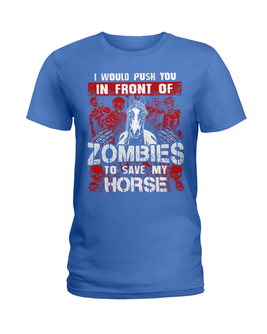 Horse Zombies Tshirts Ladies T-Shirt