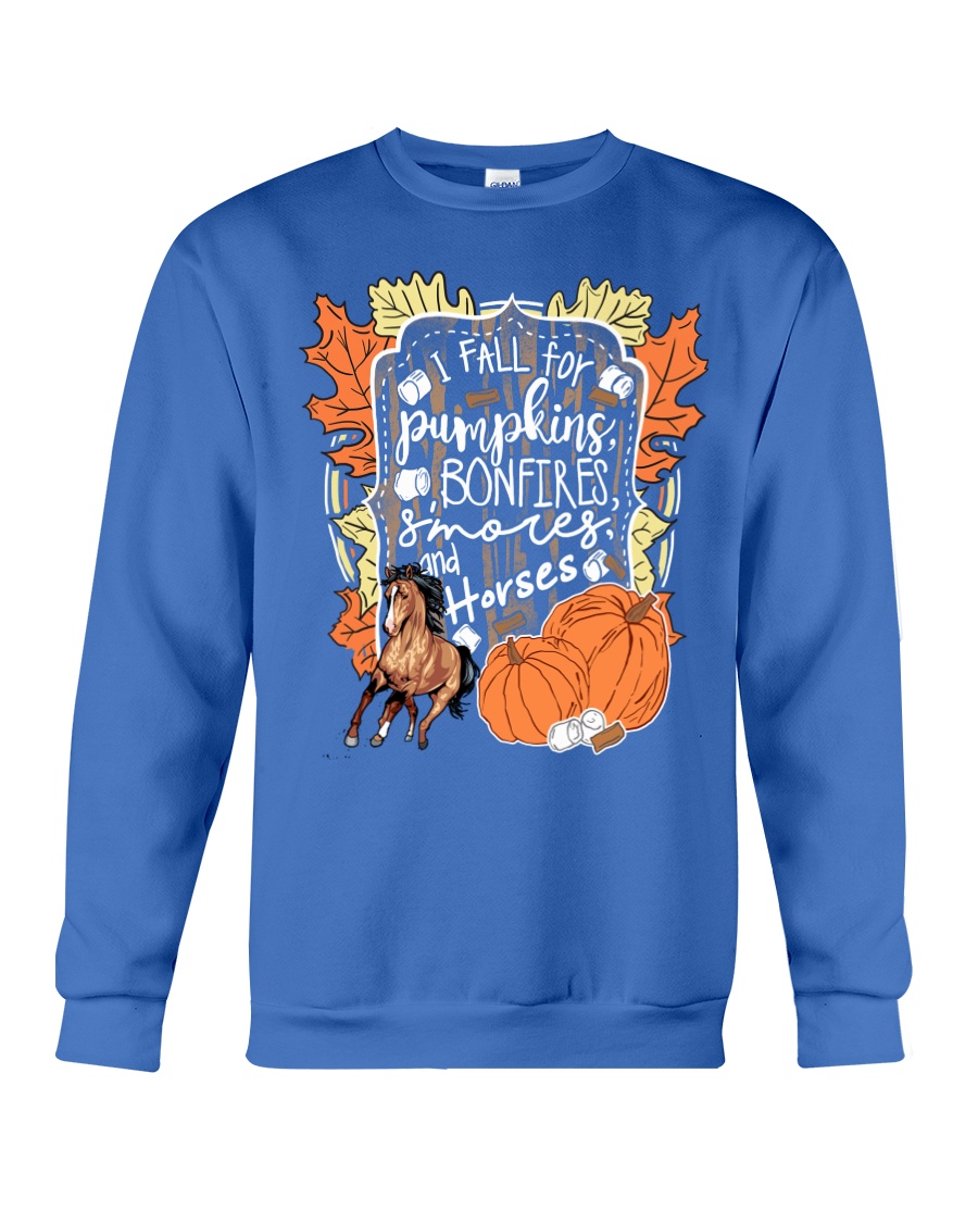 Horse T-Shirt For Halloween Gift Tee Shirt Crewneck Sweatshirt