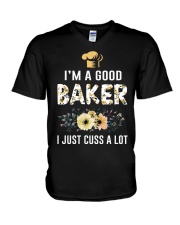 Amazing T-shirts for baker V-Neck T-Shirt thumbnail