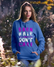 Barn Hair Don't Care Hooded Sweatshirt lifestyle-holiday-hoodie-front-5