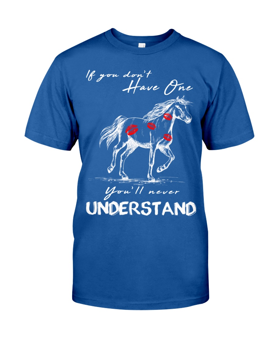 Horse T-Shirt Gift Tee Shirt Classic T-Shirt