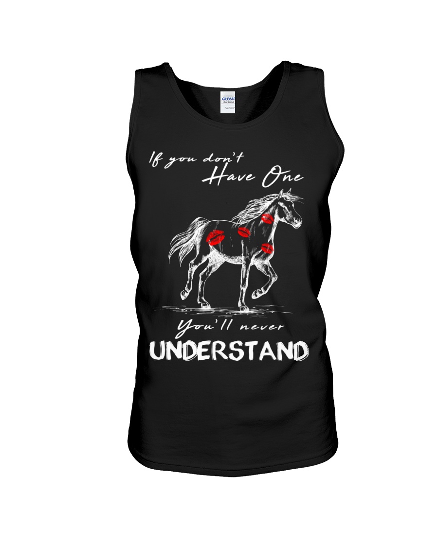 Horse T-Shirt Gift Tee Shirt Unisex Tank