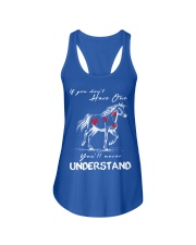 Horse T-Shirt Gift Tee Shirt Ladies Flowy Tank front