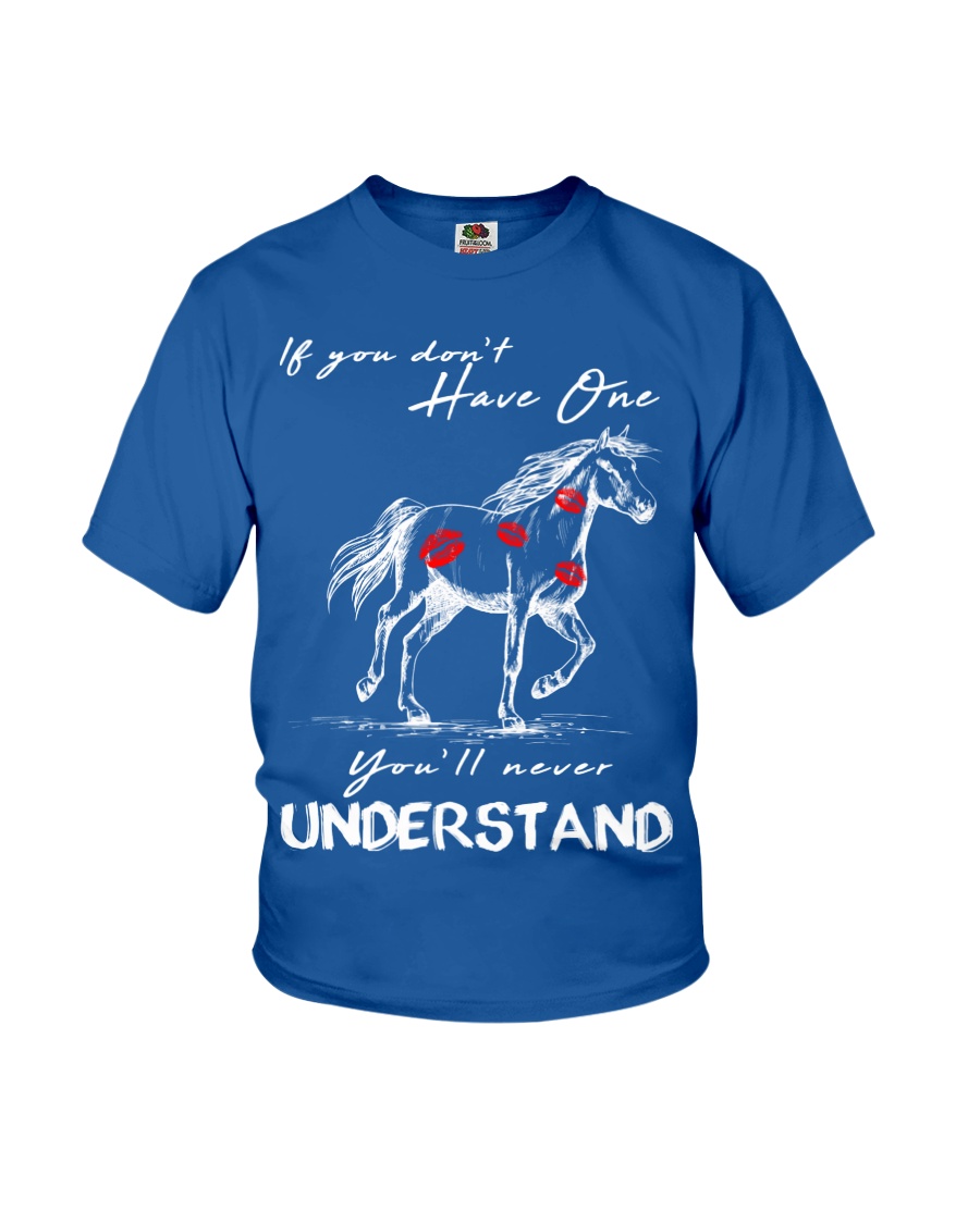 Horse T-Shirt Gift Tee Shirt Youth T-Shirt