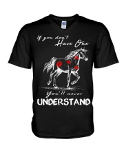 Horse T-Shirt Gift Tee Shirt V-Neck T-Shirt thumbnail